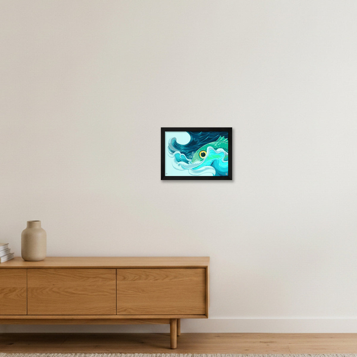 Forerunner Print — A4 (12×8") Black Frame