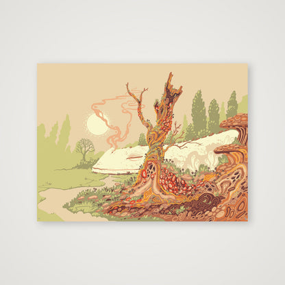 Slumbering Giant Print — 31×24" Print only