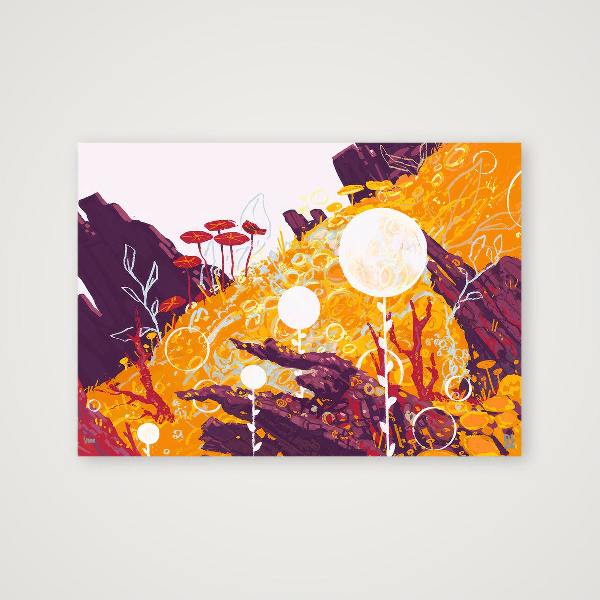 Old Growth Print — A4 (12×8") Print only