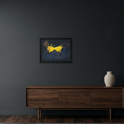 Fossil Print — 16×12" Black Frame