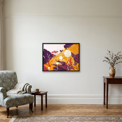 Old Growth Print — 31×24" Black Frame